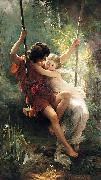 Pierre Auguste Cot Spring. oil painting